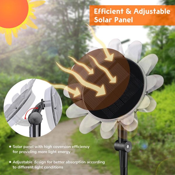 TheLAShop 6x Solar Light Outdoor Color Changing Landscape Path Light Hot on Sale - Image 4