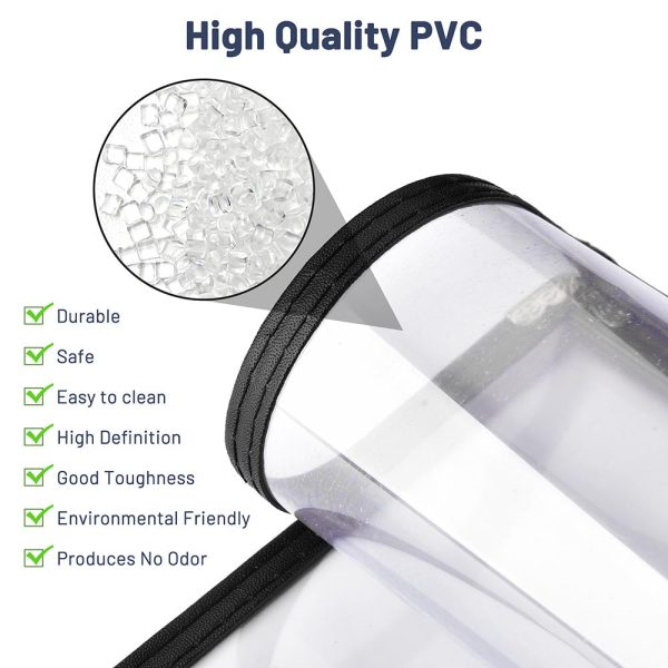 TheLAShop 8-1 2 x14  Clear Restaurant Menu Cover Folder Double 30ct pk Online Hot Sale - Image 5