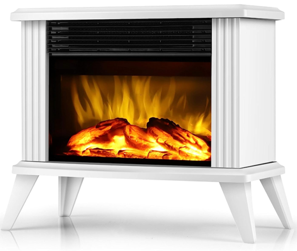 Electric Heaters for Indoor Use Mini Fireplace Heater Portable 1500W 14.5  Fake Fireplace Bedroom Office Space Heater Hot on Sale