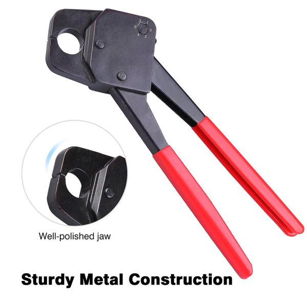 TheLAShop 3 4  PEX Crimper Crimping Tool w  Gauge Color Optional Sale - Image 5