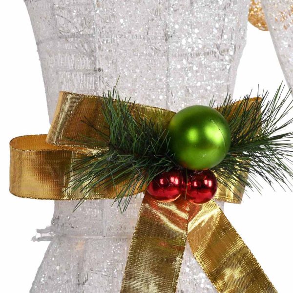 TheLAShop 5.5ft Lighted Angel for Outdoors & Indoors Yard Lawn Online now - Image 4