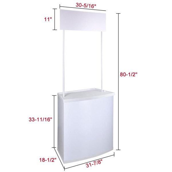 TheLAShop Trade Show Portable Promotional Counter Table Booth Display For Sale - Image 2