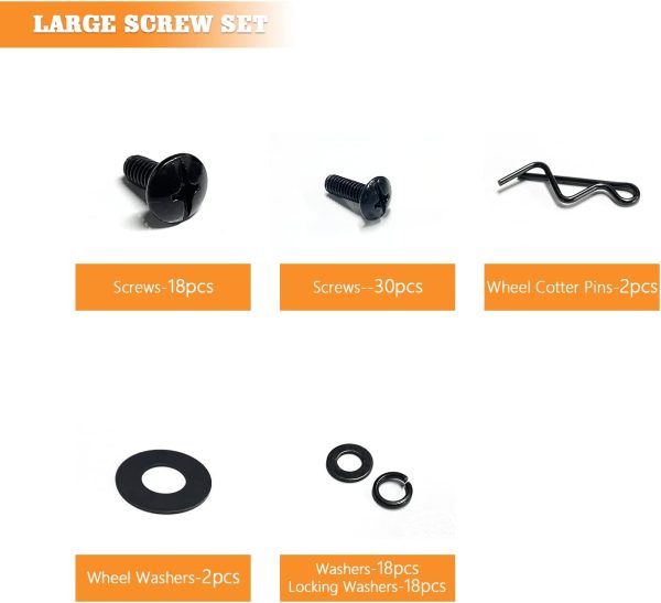 Replacement Screw Hardware Kit for Pit Boss 850G Wood Pellet Smoker Grills For Sale - Image 4