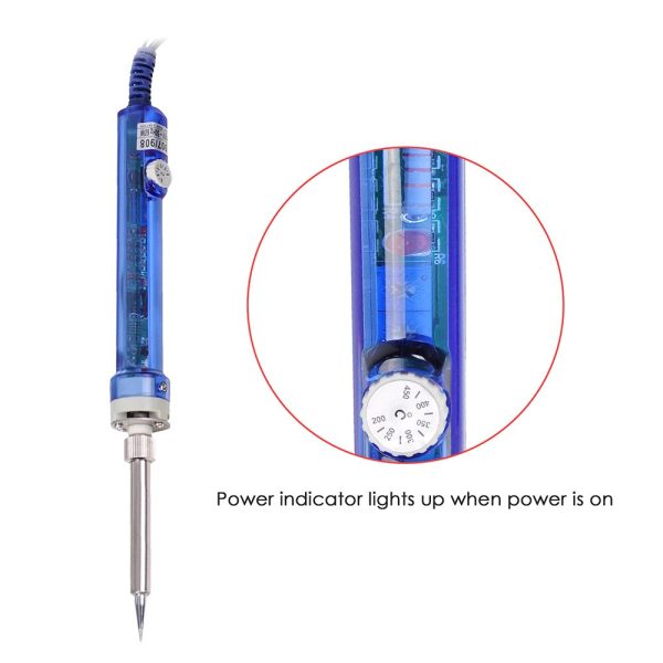 TheLAShop 60w Lead-Free Soldering Iron Temperature Adjustment Online Sale - Image 2