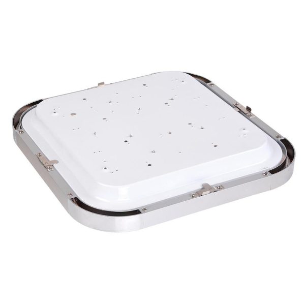 TheLAShop 36W 15  Dimmable Flush Mount LED Ceiling Light Square w  Remote Sale - Image 5