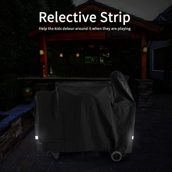 Grill Cover for Z Grill 10002B, 10002E, 1000C, 1000D, 1000E Wood Pellet Smoker Grills Sale - Image 4