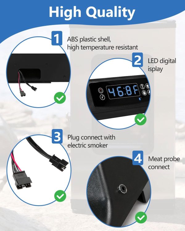 Digital Control Panel Controller 9907180015 for Masterbuilt MB20074719, MB20073519, etc Bluetooth Digital Electric Smokers For Cheap - Image 4