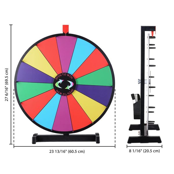 WinSpin 24  Tabletop Dry Erase Spinning Prize Wheel Online now - Image 3