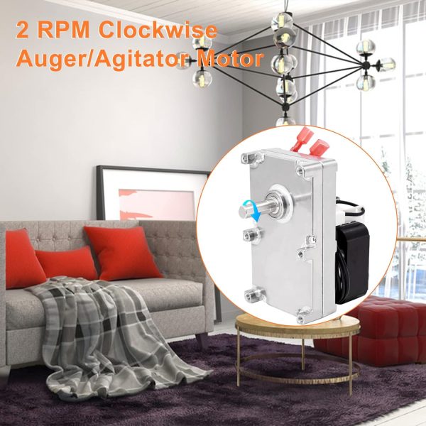 Auger Motor 80P20278-R for St Croix Afton Bay, Auburn, Hastings, Greenfield, Eclipse, Lancaster Pellet Stoves on Sale - Image 3