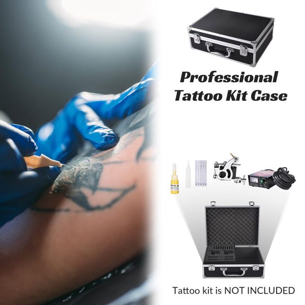 TheLAShop Professional Lockable Tattoo Case for 2 Tattoo Machines on Sale - Image 2