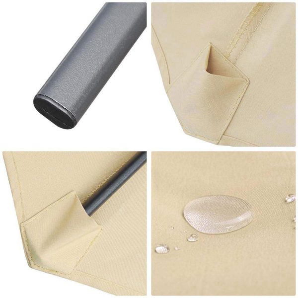 TheLAShop 8ft 6-Rib Patio Table Umbrella for Outdoor Market For Sale - Image 3