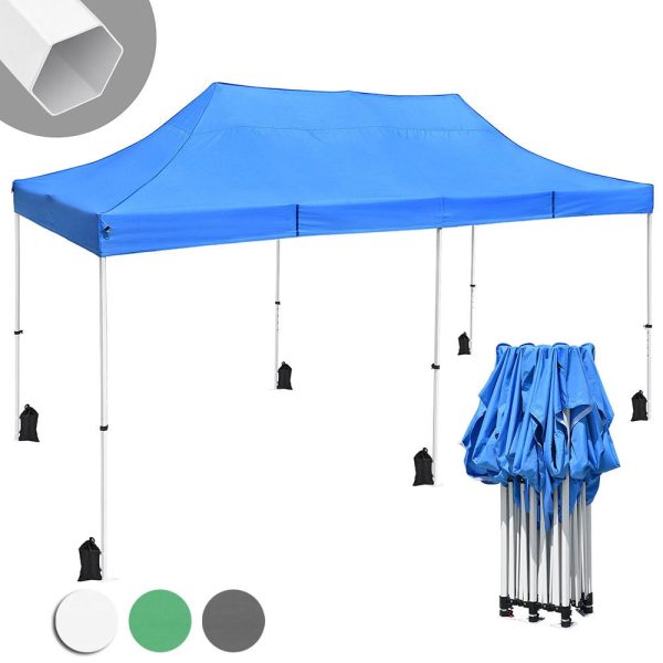 InstaHibit Waterproof Pop Up Canopy COMML. Instant Canopy 10x20 CPAI-84 Online Sale