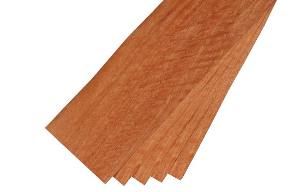 Quartersawn Figured Curupixa Veneer Sheet (23  x 6-3 4 ) Fashion