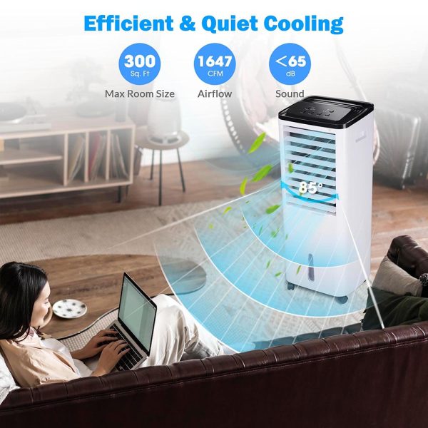 TheLAShop Evaporative Cooler for Home Remote Control 200W 17L Tank Cheap - Image 5