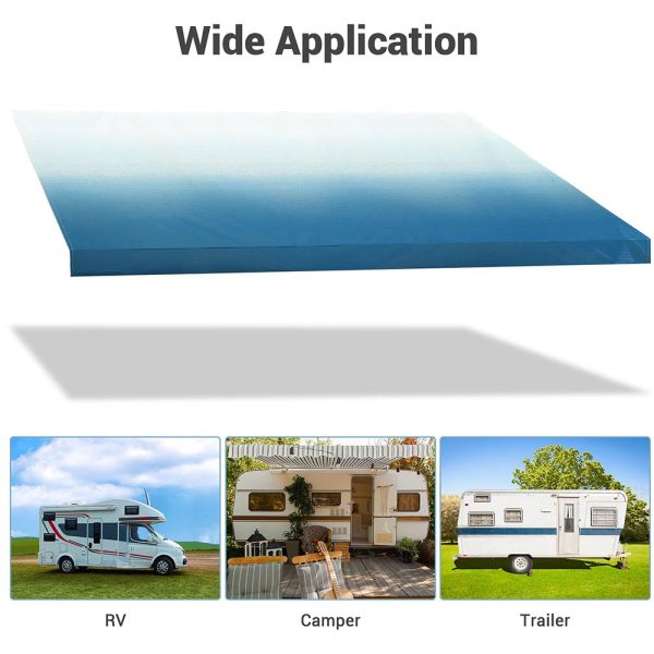 TheLAShop 14 foot Awning Fabric Replacement RV Slide Topper Hot on Sale - Image 5