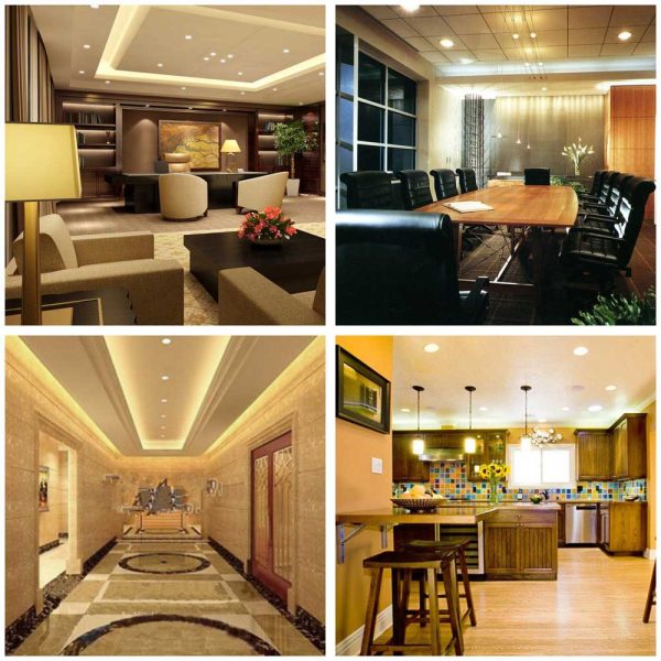 TheLAShop 12W SMD LED Downlight Ceiling Recessed Light Fixture For Sale - Image 5