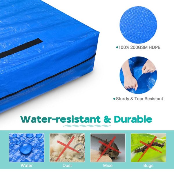 TheLAShop Mattress Protector Bag for Moving Plastic Wrap For Cheap - Image 3