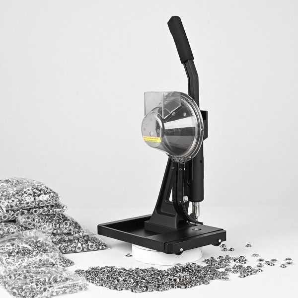 TheLAShop Semi-auto Grommet Machine #2 Eyelet 10000 Grommets Nickel Hot on Sale