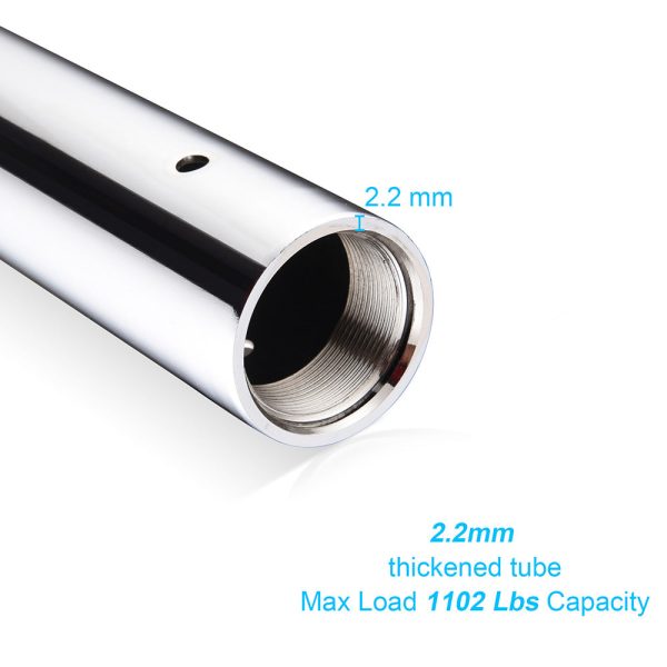 TheLAShop Dance Pole Static and Spinning Dance Pole 45mm Online - Image 5