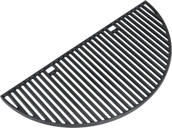 Half Moon Cast Iron Grill Grate fits Kamado Joe Big Joe 24 Inch, Weber Summit Kamado E6 S6 Charcoal Grills, BGE, etc Online Hot Sale