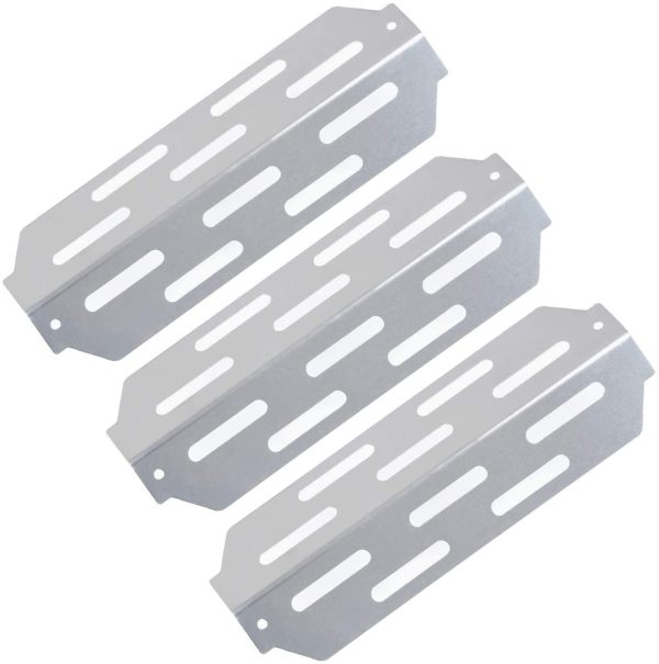 Heat Deflectors for Weber 66040, Genesis II 300 Series II E-310, II E-315, II E-330, II E-335, II S-310 Gas Grills, 17 GA Stainless Steel on Sale