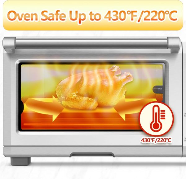 Air Fryer Liners Disposable for Breville Smart Oven Air Fryer Pro BOV900BSS, 100PCS Parchment Paper for Baking, Baking Sheet Accessories For Sale - Image 4