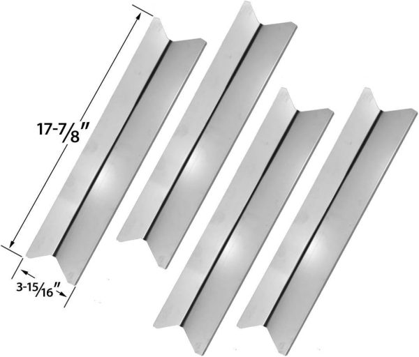 4Pcs Grill Heat Tent Plates fits for Broil Chef GSS2520JA, GSS2520JAN Gas Grills Discount - Image 2