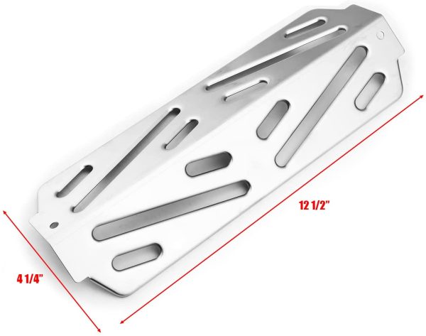 Flavorizer Bars + Heat Deflectors for Weber Genesis II E S610, II LX E S640 6 Burner Grill (2017 and Newer), 66796+66040 Stainless Steel Parts Hot on Sale - Image 2
