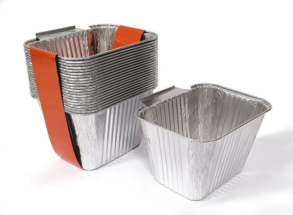 Grease Cup Drip Pan Liners for Blue Rhino Razor GGC1643M, GGC2241M 4 Burner Gas Griddles, Pack of 20 on Sale