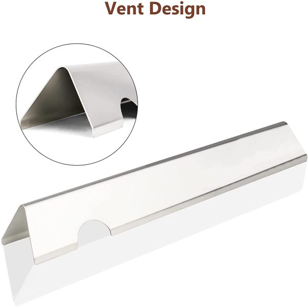 Flavorizer Bars + Heat Deflectors for Weber Genesis II E S610, II LX E S640 6 Burner Grill (2017 and Newer), 66796+66040 Stainless Steel Parts Hot on Sale - Image 4