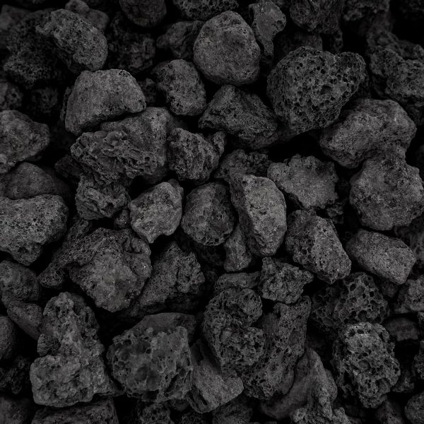 Black Lava Rock 10 Pounds 0.4-0.8   Volcanic Lava Stones for Indoor Outdoor Fire Pits Fireplaces Gas Grill and Landscaping For Cheap - Image 4