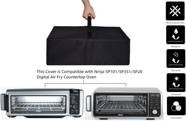 Air Fry Countertop Oven Dust Cover Compatible with Ninja SP101 SP351 SP201 Digital Air Fry Countertop Oven, Heavy Duty Waterproof Replacement Cover on Sale - Image 5