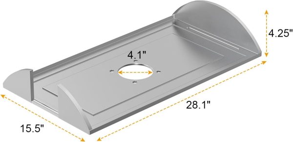 60546 Diffuser Plate fits for Pit Boss 1000, 1100, 1150, 1600 Series Wood Pellet Grills For Sale - Image 2