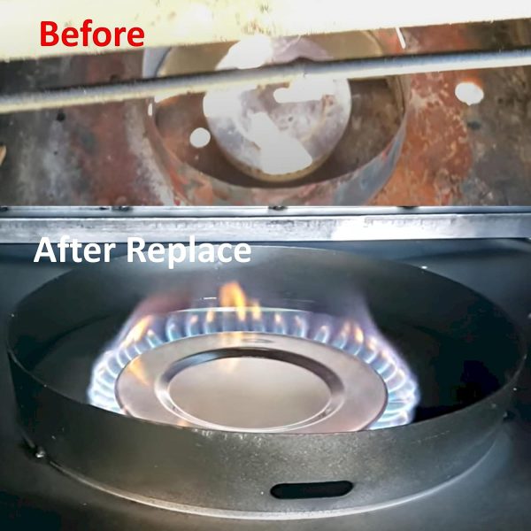 9005100011 Gas Burner with Screw Replacement for Masterbuilt 30 Inch Propane Smokers Sale - Image 4