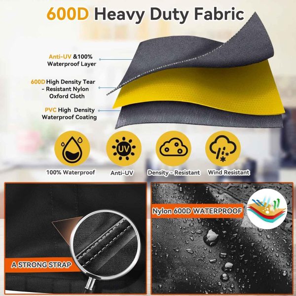 Toaster Oven Air Fryer Cover, Heat-Resistant Dust-proof Air Fryer Cover for Breville Smart Oven Air Fryer ProBOV900BSS, for COSORI32QT Air Fryer Oven Hot on Sale - Image 3