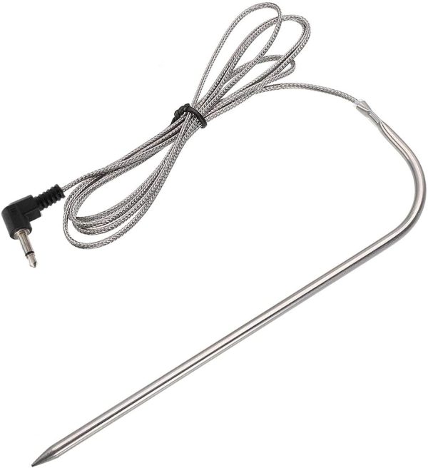 3.5mm Plug Meat Probe for Pit Boss Lexington (PB500LXW1) Grills, Replacement High Temperature BBQ Digital Thermostat Meat Probes Supply
