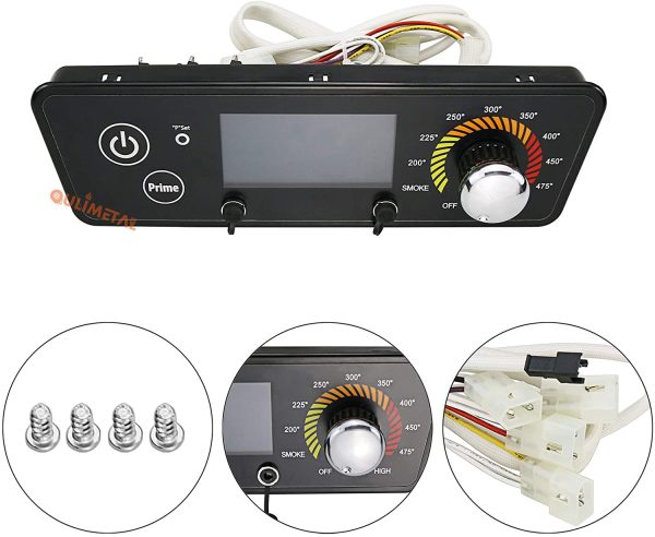Wood Oven BBQ Grills Digital Thermostat Controller Board for Pit Boss Tailgater (PB340TGW1) with LCD Display For Sale