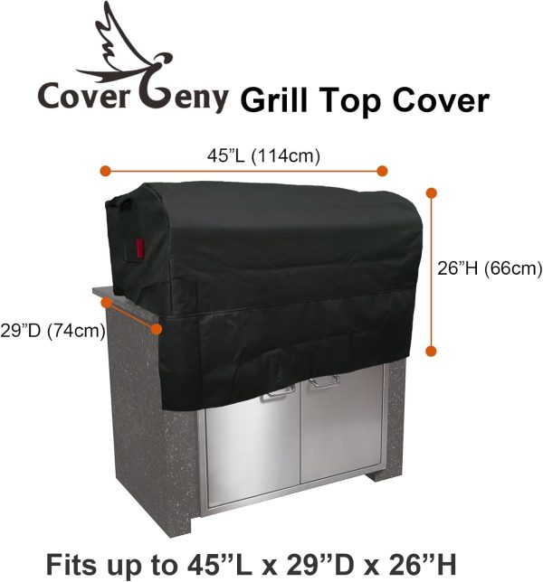 45 Inch Built-in Grill Cover fits for Lynx L42ASR, L42PSR-2, L42R-1 42” Built in All-Sear Grills with Rotisserie Sale - Image 2