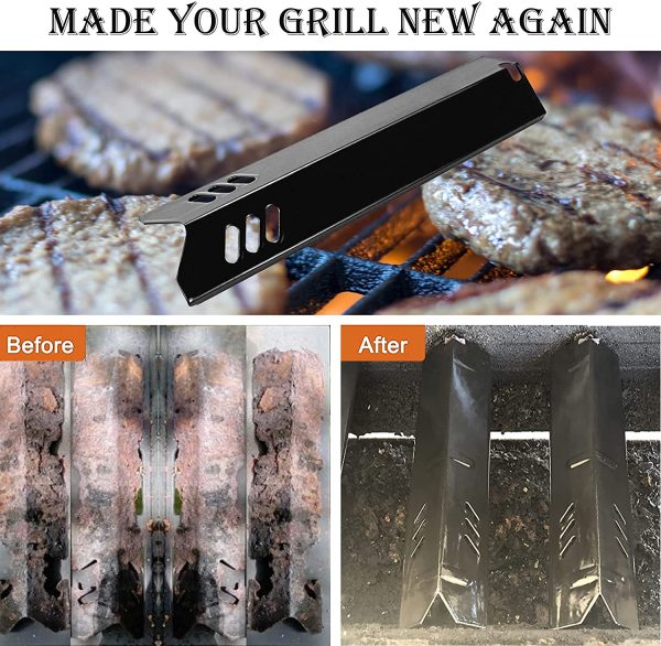 Heat Plates Kit fits CharBroil Gas Grills, 15   X 3 13 16   Replacement for Part 91161, G312-0205-W1 Hot on Sale - Image 5