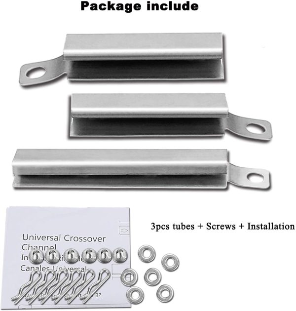 Crossover Carryover Tubes Kit for Char-broil 3 Burner Commercial Series Gas Grills Online now - Image 5