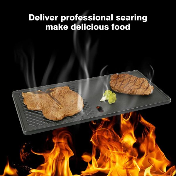 Grill Griddle Plate for Broil King 5818-4, 5818-7, 5848-4, 5848-7, 960-24, 960-27, 960-44, 960-47 Grill For Sale - Image 5