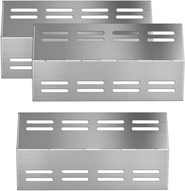 Grill Heat Plates Tent Shields 3Pcs Kit fits for Grill Chef PR364, SS42, SS42-SB, SS48, SS54, SS64, SS525 Gas Grills Online now