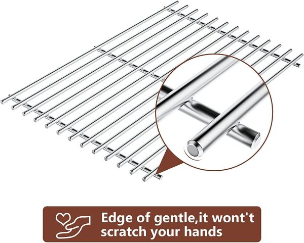 67551 Cooking Grates Kit for Weber Summit E-620, S-620 Without Smoker Box Gas Grills For Discount - Image 3