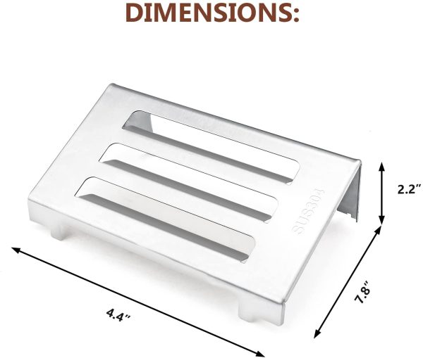 7 3 4   Grill Heat Deflector for Weber Spirit II 200 and 300 Series 2017 and Newer Models Discount - Image 3