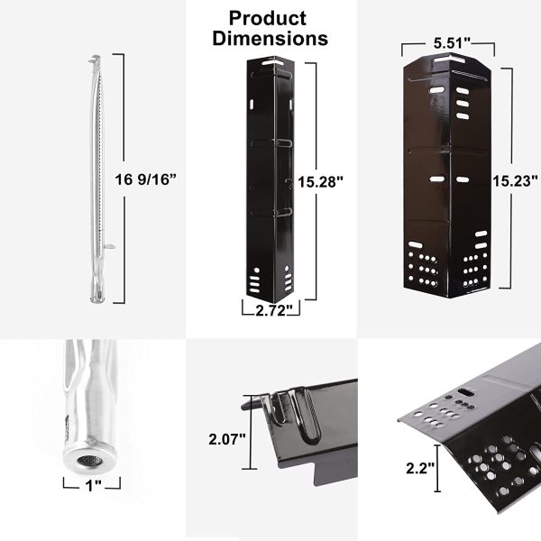 Grill Parts Kit for Dyna Glo DGH474CRP, DGH474CRP-D, DGH485CRP, DGH450CRP etc Gas Grills Online - Image 2