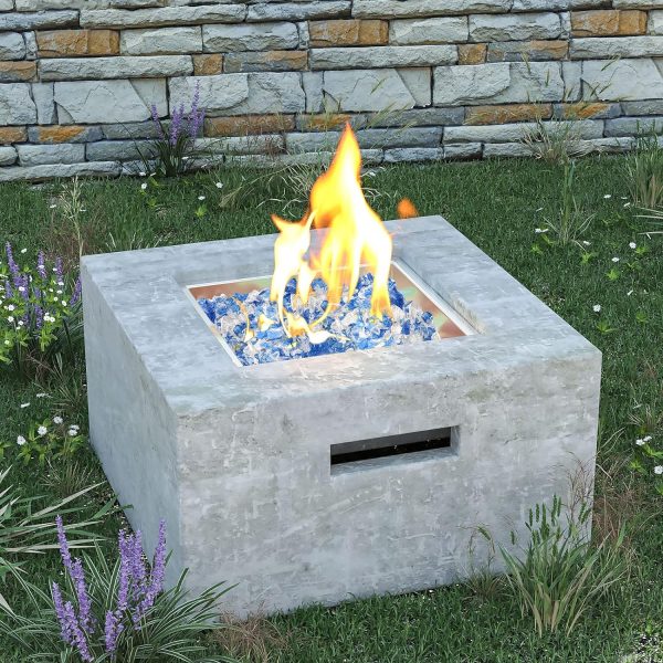 10 Pounds 1 2   Bahama Blend Tempered Fire Glass Rocks for Fire Pit for Gas Fireplace, Safe for Outdoors and Indoors Decoration Supply - Image 4