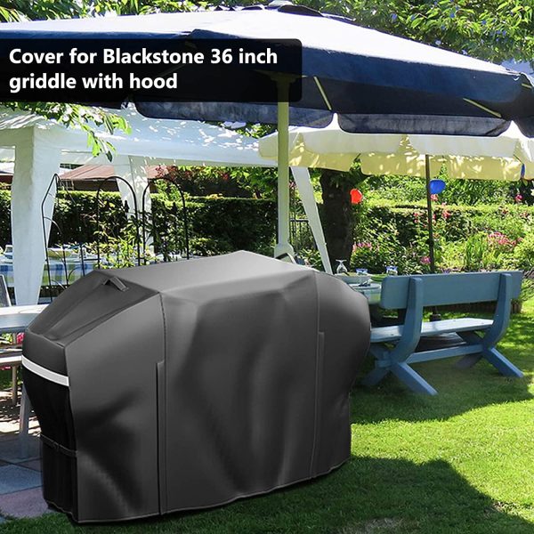 Cover for Blackstone Culinary 36 inch Griddle with Hood 1932, 1902, 1903, 2023, 2031 and fits all 36   Blackstone & other brand Flat Top Grills on Sale - Image 2