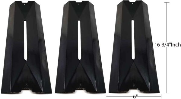 16 11 16  x 6  Heat Tent Plates for Cuisinart Gas Grills, Replacement Parts and Accessories For Discount - Image 2