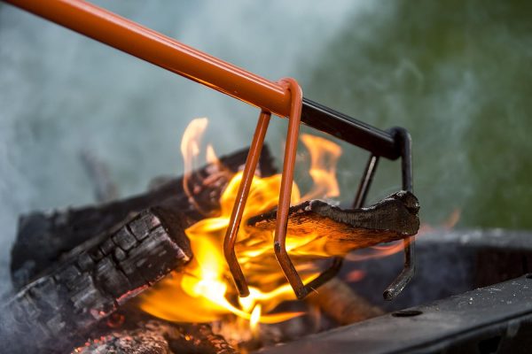 32  Fireplace Fire Pit Log Grabber Fire Tongs Original Log Lugger Mini Campfire Wood Placement Tool, Wood Turner Outdoor Campfire Accessories Hot on Sale - Image 4