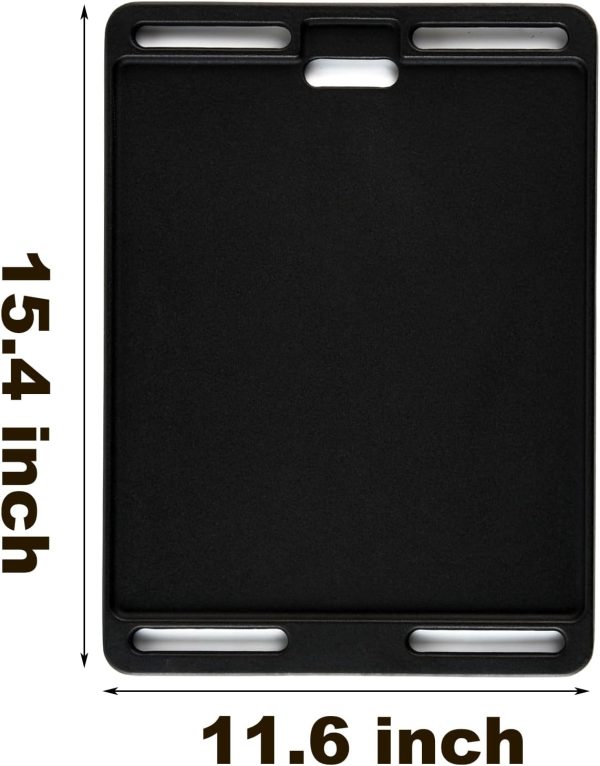 BAC460 Griddle for Traeger Ranger TFT18KLD, Scout Pellet TFT18PLDO Insert Cast Iron Flat Top Griddle Pellet Grill Tabletop Griddle Accessories on Sale - Image 2